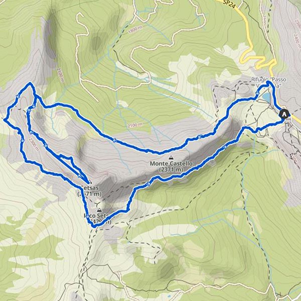 hills escursionismo: giro di SetSas